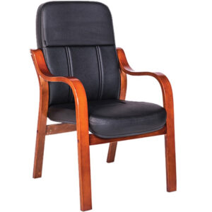 Ghế họp gỗ tự nhiên GH01 mặt chéo