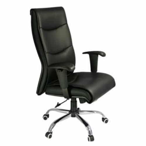 Ghế da văn phòng chân mạ GX203A-M
