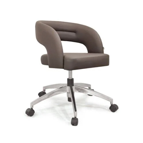 Ghế da chân xoay hợp kim GX242A-HK